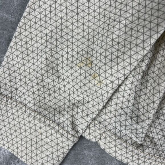 VTG LL Bean Freeport Maine Long Sleeve 1/2 Zip Jersey Geometric Back‎ Pocket L - Picture 7 of 8